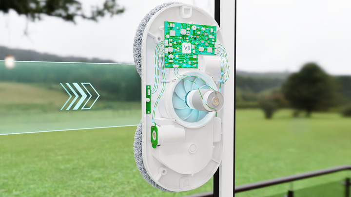Robot Laveur de Vitres Intelligent Vitres Nettes Sans Effort – Netova