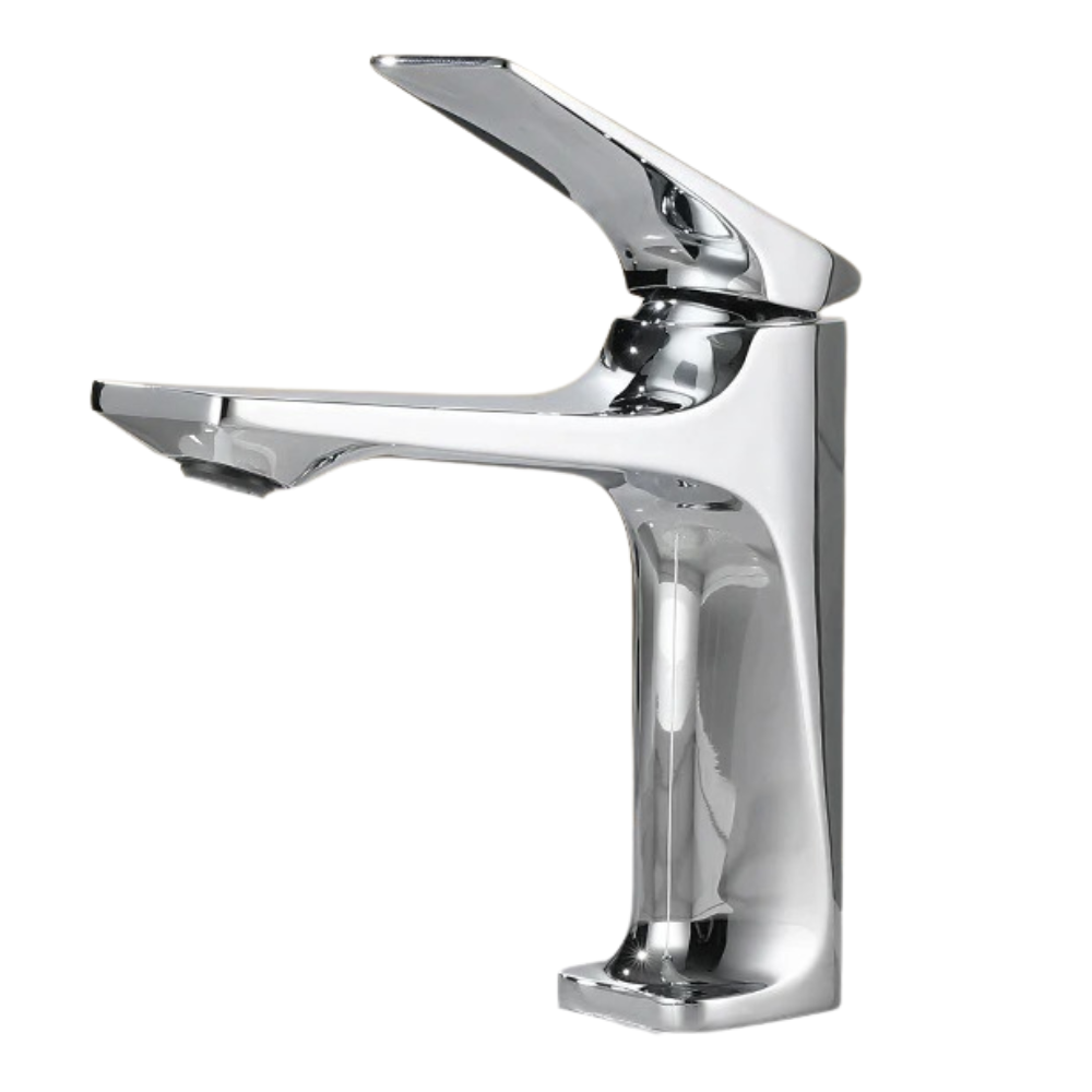 Robinet Lavabo Inox Design Contemporain Durable Salle de Bain – Solvane