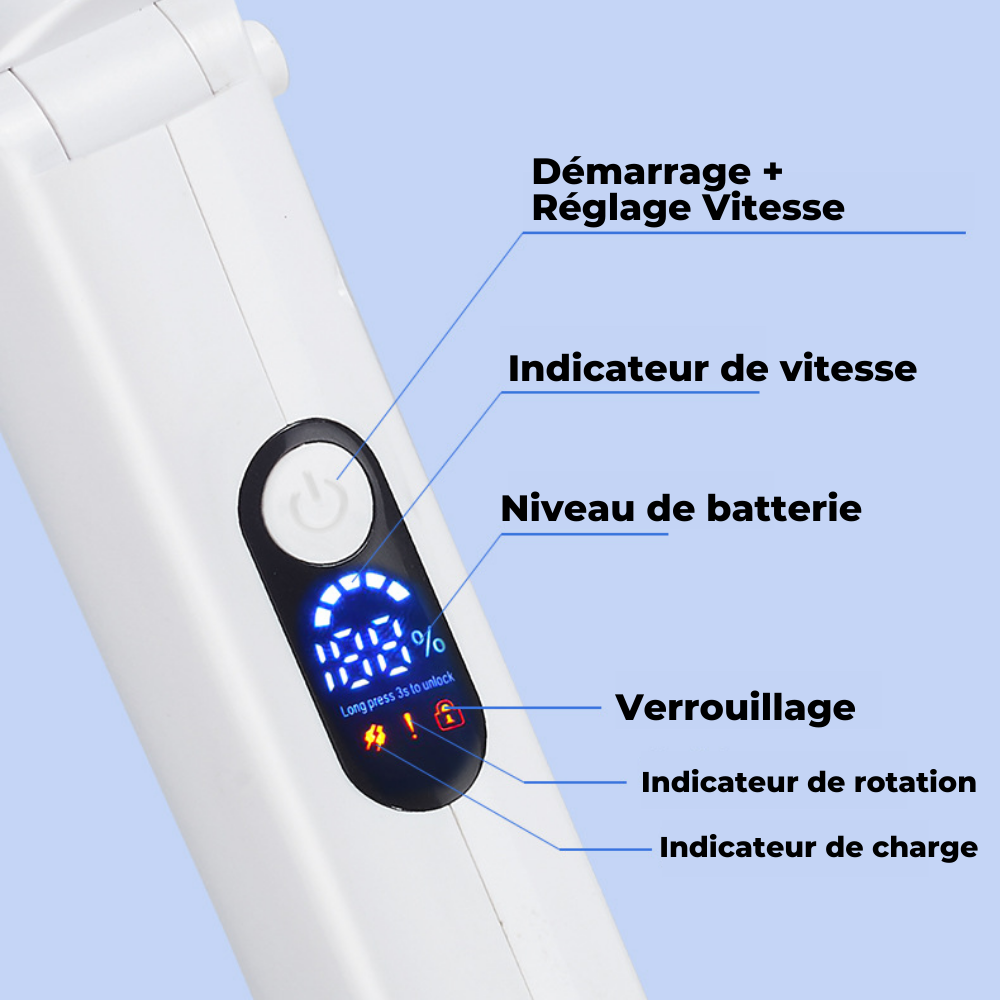 Brosse Électrique Cuisine Dégraisse Sans Frotter – Netova