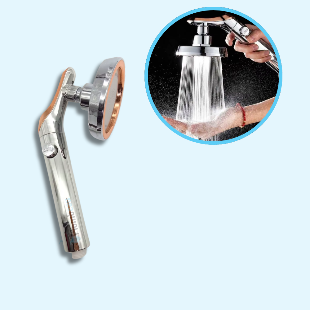 Pommeau de Douche Haute Pression Ultra Puissant Salle de Bain Élégante – Pluvia