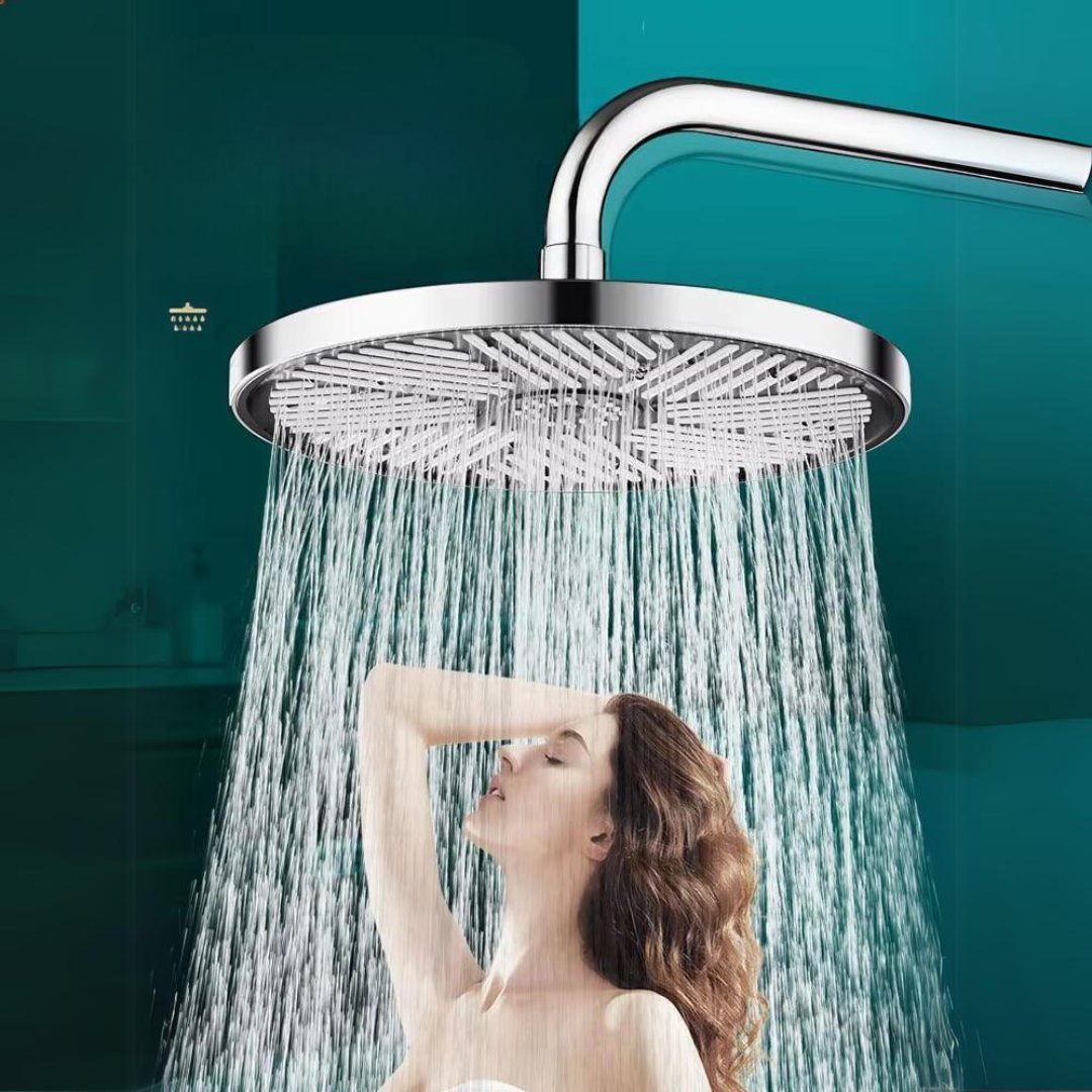 Tête de Douche Ronde Effet Pluie Haute Pression Design Élégant – Pluvia