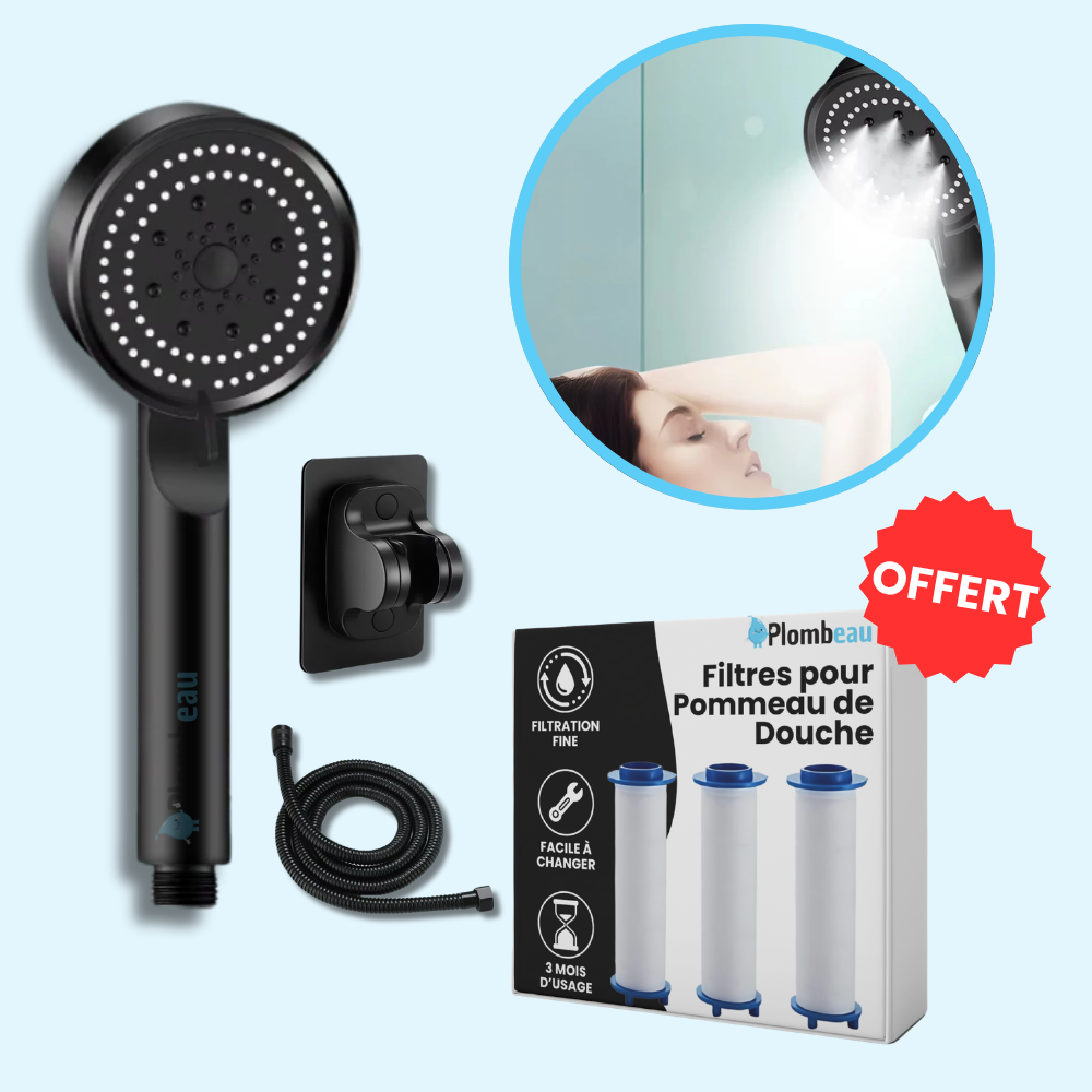 Pommeau de Douche Jet Puissant Confort au Quotidien – Pluvia