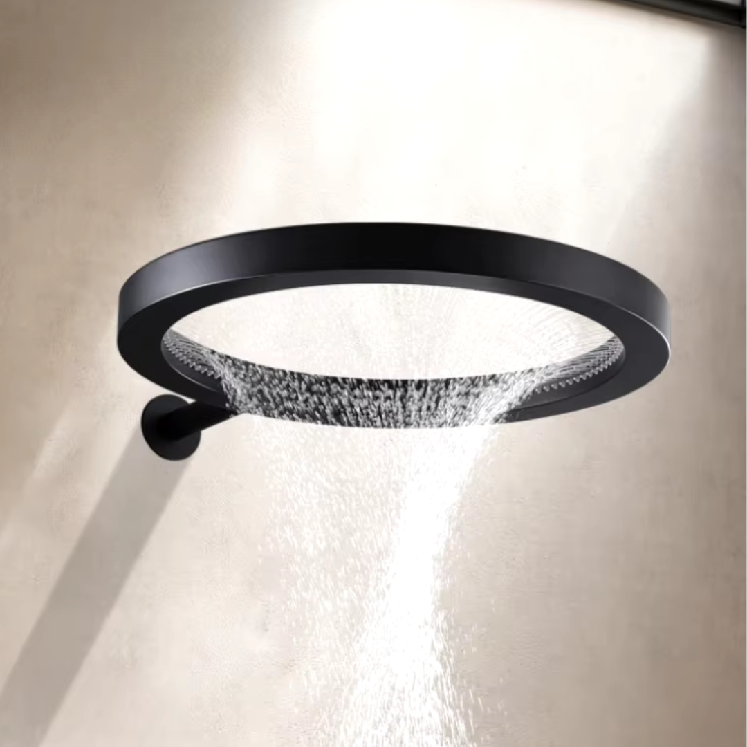 Tête de Douche Pluie Design Futuriste Premium Jet Enveloppant – Pluvia