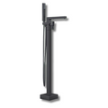 Robinet Baignoire Sur Pied Noir Moderne Allure Contemporaine – Vertane