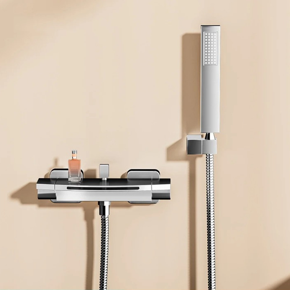Robinet Cascade Baignoire Luxe Design Raffiné Salle de Bain Moderne – Vertane