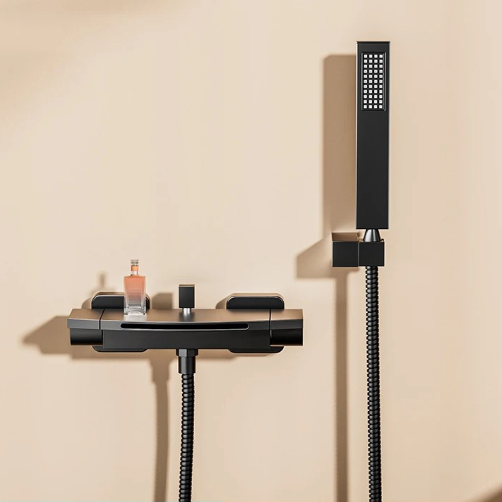 Robinet Cascade Baignoire Luxe Design Raffiné Salle de Bain Moderne – Vertane