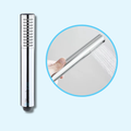 Pommeau de Douche Rond Chromé Fixation Flexible et Innovante – Pluvia