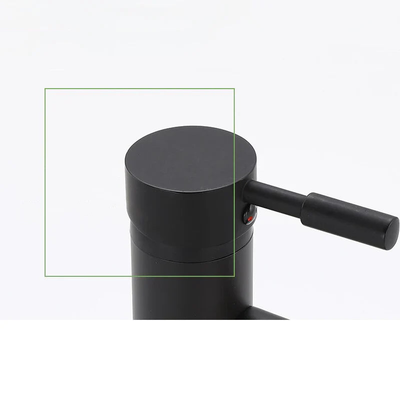 Robinet Vasque Noir Mat Élégance Sobre Anti-Traces – Kaléo