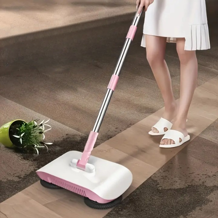 Aspirateur Balai Sans Fil Double Tête Rotative Aspiration Puissante – Netova