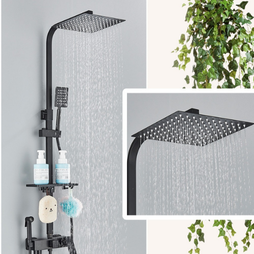 Pommeau de Douche 4-en-1 Quatre Jets pour Chaque Envie – Pluvia