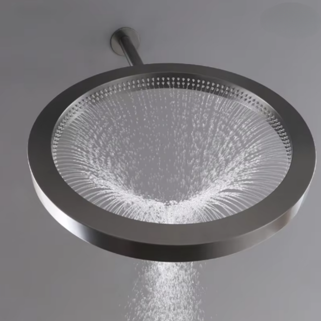 Tête de Douche Pluie Design Futuriste Premium Jet Enveloppant – Pluvia