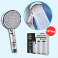 Pommeau de Douche Anticalcaire Chromé Filtration et Brillance – Pluvia