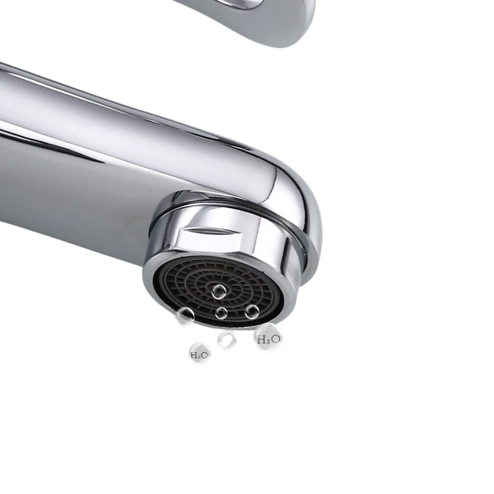 Robinet Lavabo Classique Chromé Finition Brillante Intemporelle – Solvane