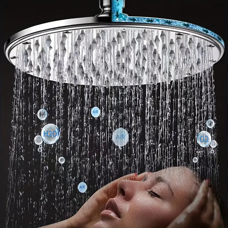 Pommeau de Douche Pluie Haute Pression Puissance et Design Moderne – Pluvia