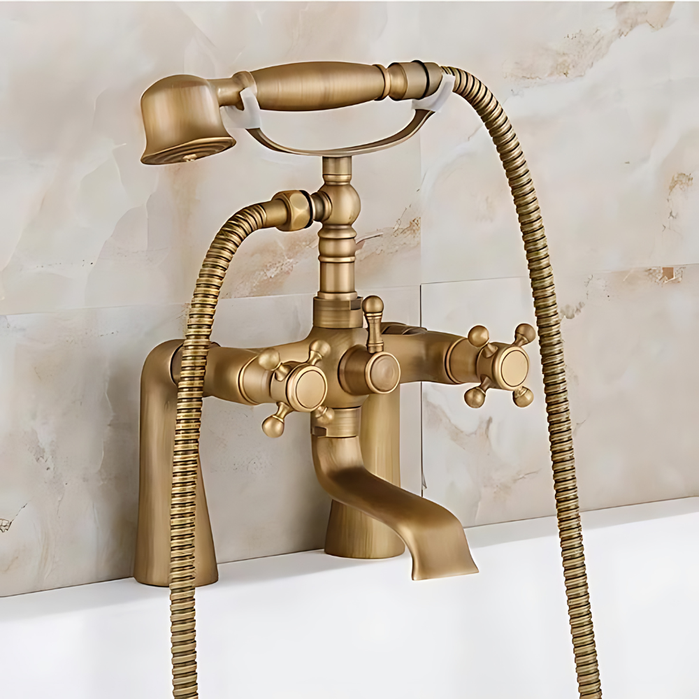 Robinet Baignoire Ancien Mitigeur Raffiné Charme d'Autrefois – Vertane