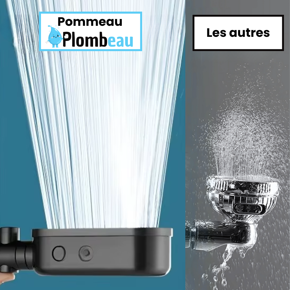 Pommeau de Douche Design Premium Esthétique Moderne Performance Optimale – Pluvia