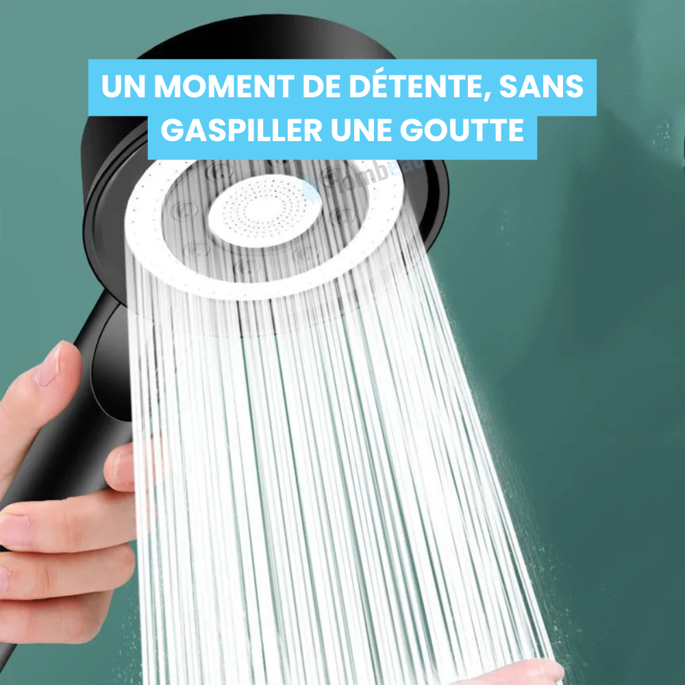 Pommeau de Douche Économe Jet Doux Économies Sans Compromis – Pluvia