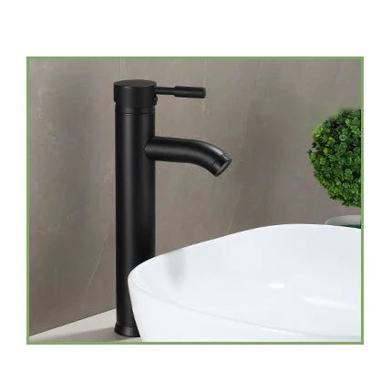 Robinet Vasque Noir Mat Élégance Sobre Anti-Traces – Kaléo