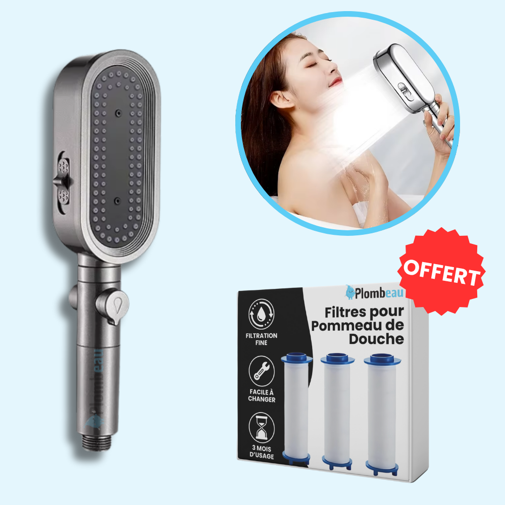 Pommeau de Douche Design Premium Esthétique Moderne Performance Optimale – Pluvia