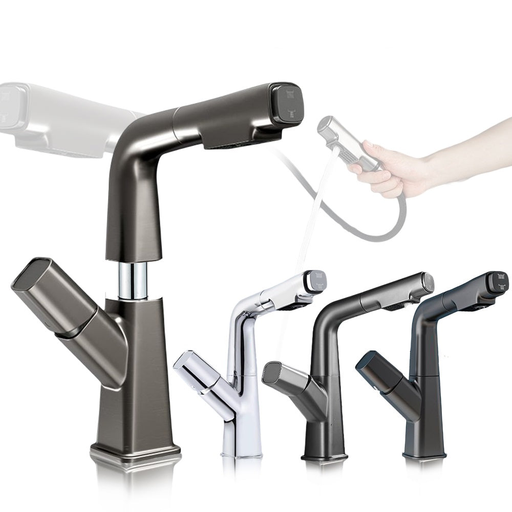 Robinet Salle de Bain avec Douchette Plusieurs Coloris Élégance Moderne – Solvane