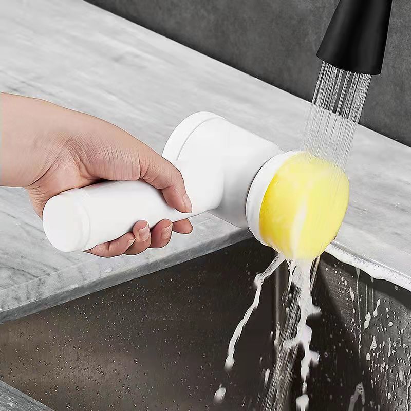 Brosse Électrique 3 Têtes Carreaux Sols et Murs Sans Effort – Netova