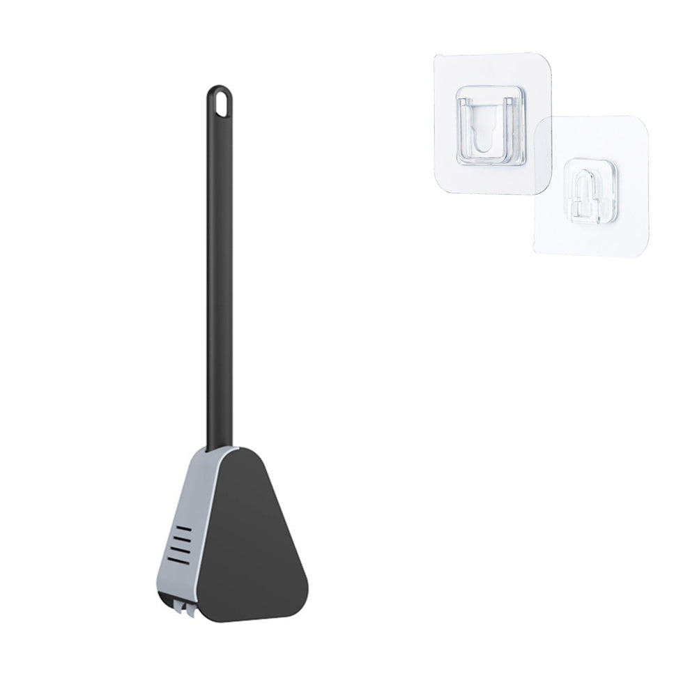 Brosse WC Triangulaire Ergonomique Atteint Tous les Recoins – Netova