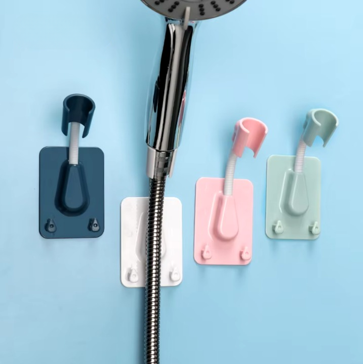 Support Pommeau de Douche Coloré Touche de Gaieté Pose Facile – Pluvia