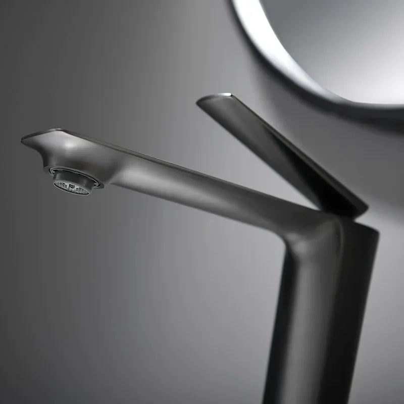 Robinet Vasque Bec Haut Design Moderne Élégance Épurée – Kaléo