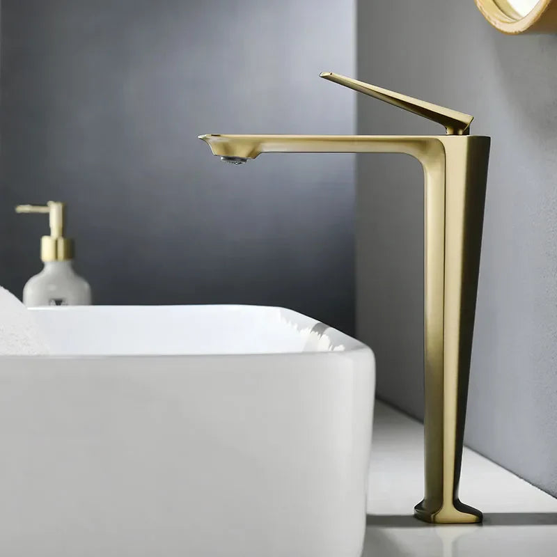 Robinet Vasque Bec Haut Design Moderne Élégance Épurée – Kaléo