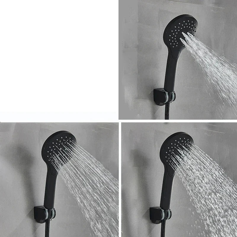 Robinet Baignoire Noir 3 Modes de Jets Bain Sur Mesure – Vertane