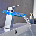 Robinet Salle de Bain LED Couleur Selon Température Rouge Bleu Vert – Solvane