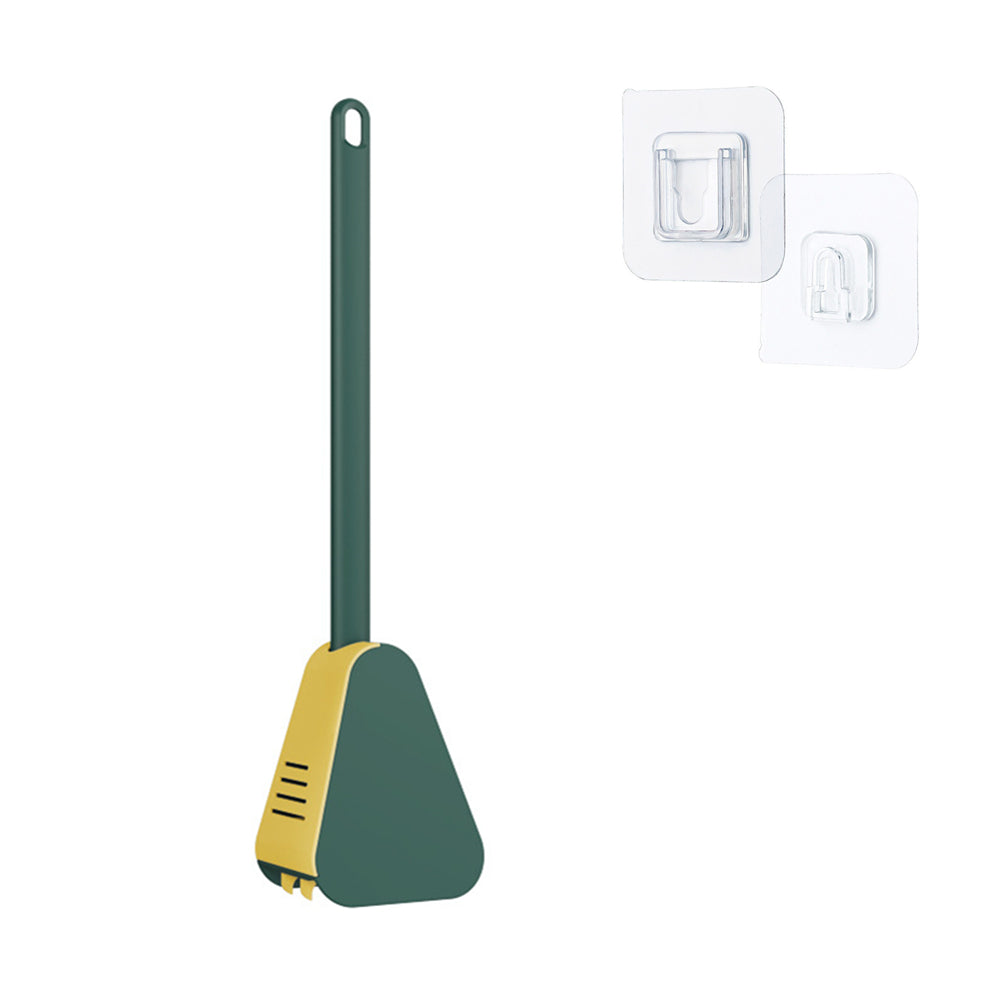 Brosse WC Triangulaire Ergonomique Atteint Tous les Recoins – Netova