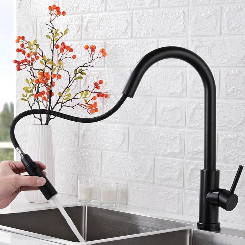 Robinet Cuisine Rétractable Tactile Premium Élégance et Confort – Cuvéa