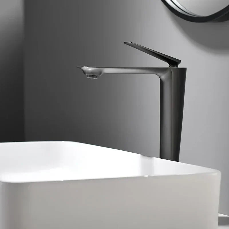 Robinet Vasque Bec Haut Design Moderne Élégance Épurée – Kaléo