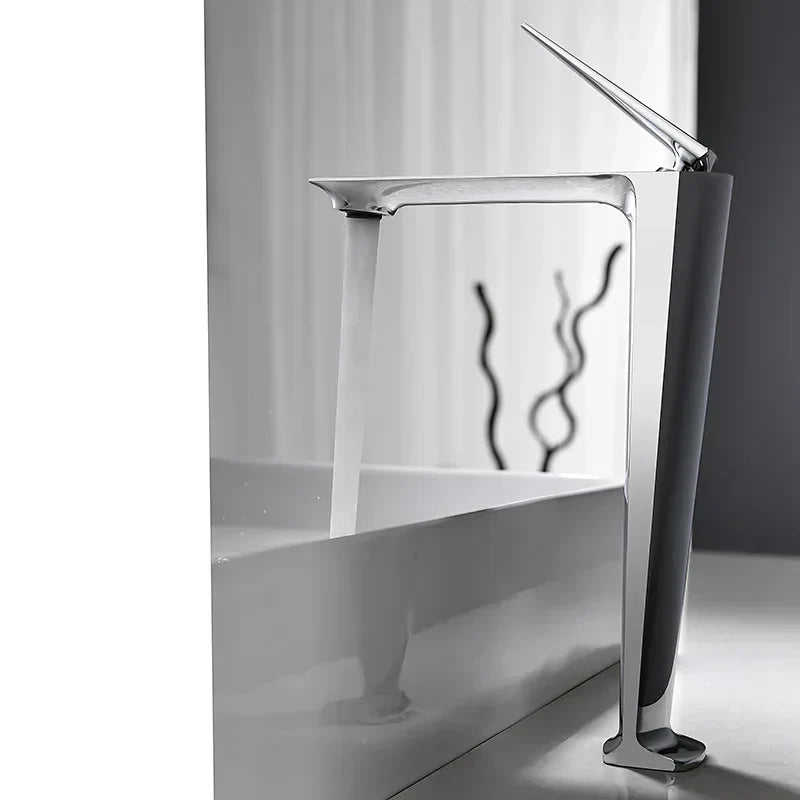 Robinet Vasque Bec Haut Design Moderne Élégance Épurée – Kaléo