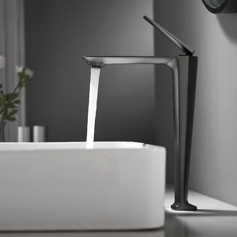 Robinet Vasque Bec Haut Design Moderne Élégance Épurée – Kaléo