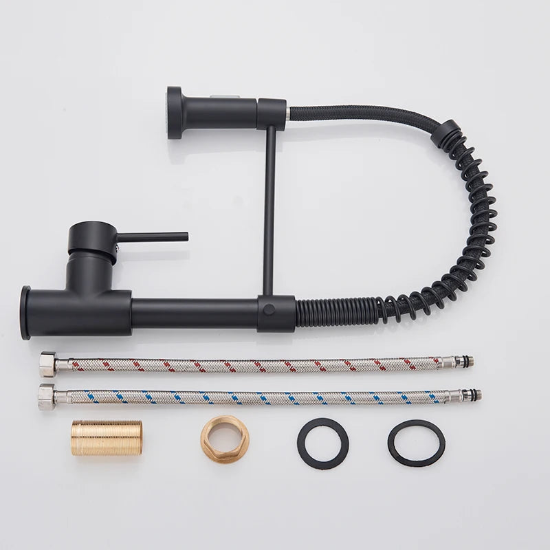 Mitigeur Cuisine Acier Brossé Rotation 360° Douchette Jet Doux – Fornéa