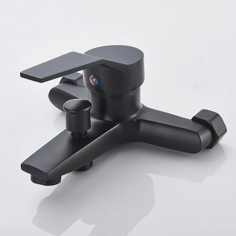 Robinet Baignoire Noir 3 Modes de Jets Bain Sur Mesure – Vertane