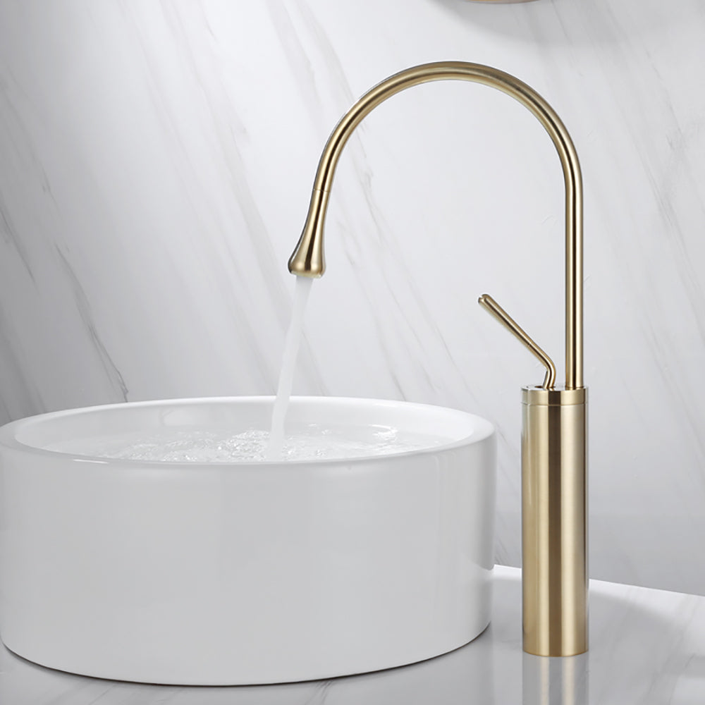 Robinet Salle de Bain Pivotant 360° Or ou Noir Deux Tailles – Solvane