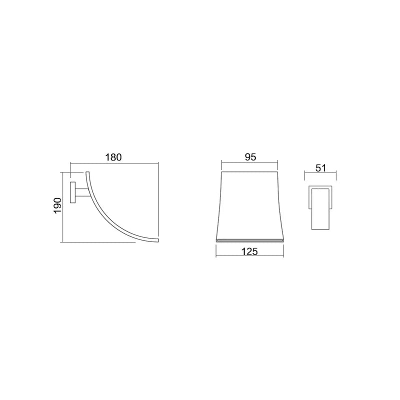 Robinet Mural Vasque Moderne Gain de Place Plan Dégagé – Kaléo