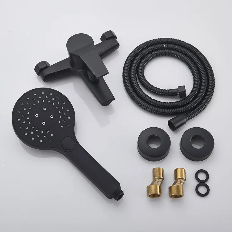 Robinet Baignoire Noir 3 Modes de Jets Bain Sur Mesure – Vertane