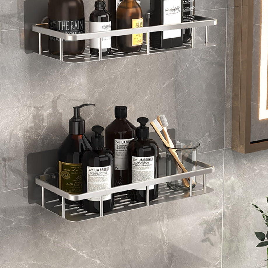 Étagère Murale Salle de Bain Installation Facile Sans Perçage – Rekta
