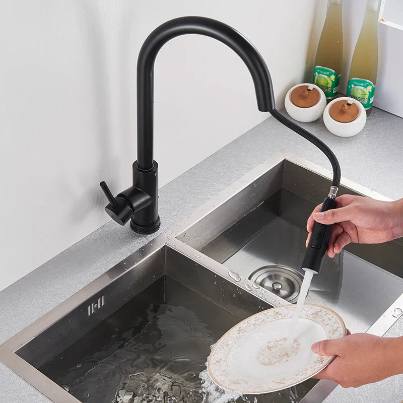 Mitigeur Cuisine Capteur Tactile Bec Rétractable Mains Sales Sans Souci – Cuvéa