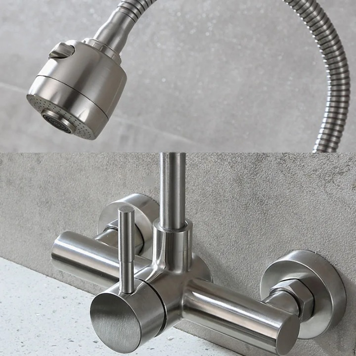 Mitigeur Mural Flexible Inox Orientable Anti-Corrosion – Cuvéa