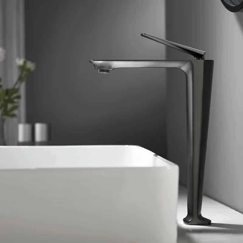 Robinet Vasque Bec Haut Design Moderne Élégance Épurée – Kaléo