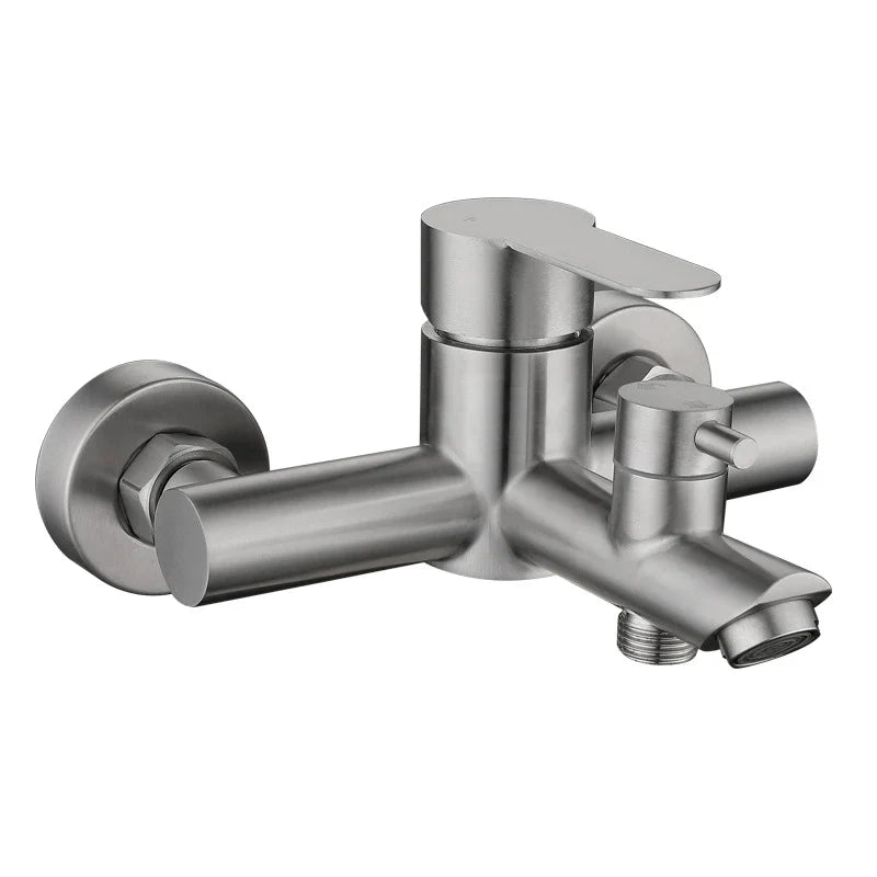 Robinet Mitigeur Baignoire Mural Inox Moderne Anti-Corrosion – Vertane