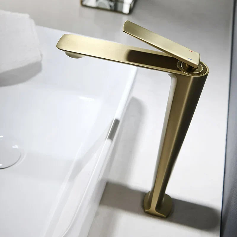 Robinet Vasque Bec Haut Design Moderne Élégance Épurée – Kaléo