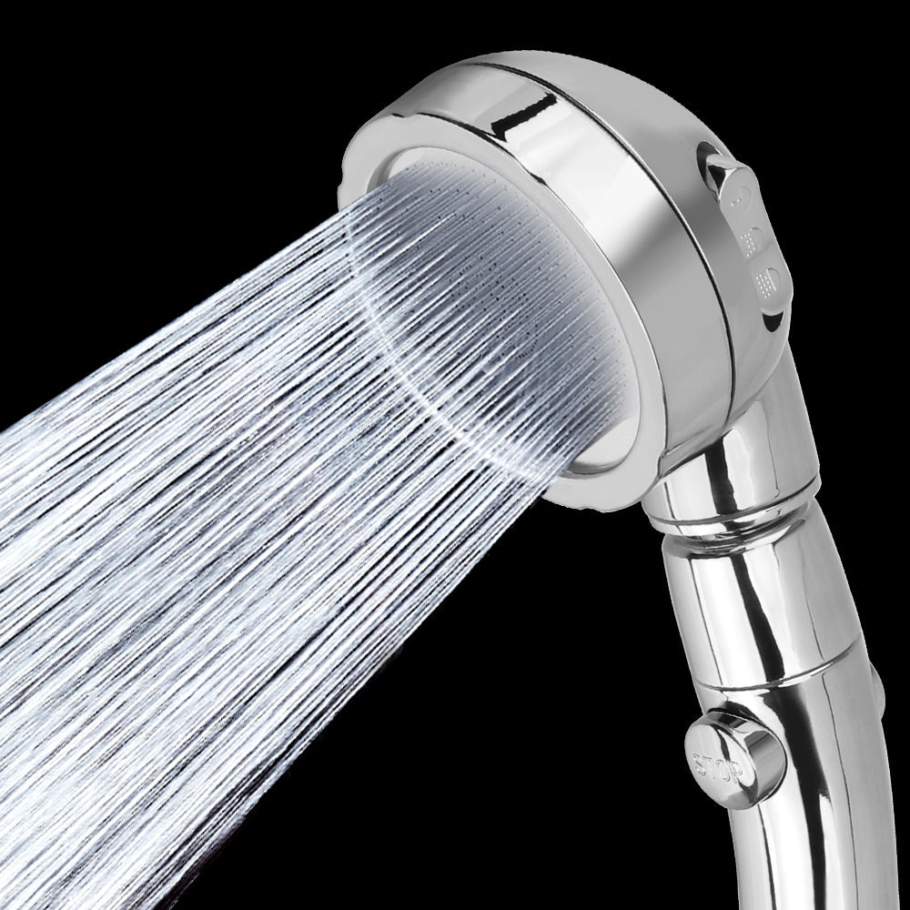 Pommeau de Douche Rotatif 360° Jet Orientable en un Geste – Pluvia