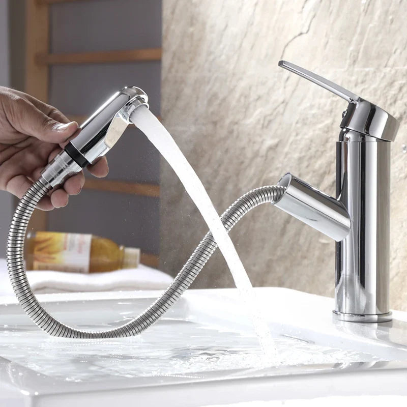 Robinet Douchette Salle de Bain Flexible Installation Facile – Solvane