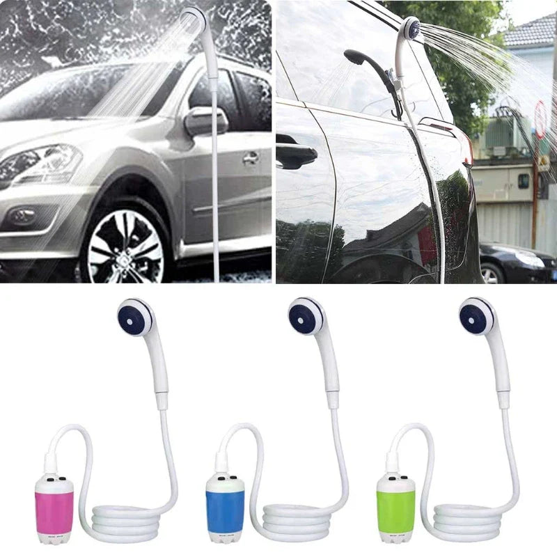 Pommeau de Douche Extérieur Portable Crochet et Ventouse Inclus – Nomadis